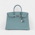 Hermès Birkin 35 Ciel Togo Palladium Hardware