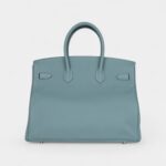 Hermès Birkin 35 Ciel Togo Palladium Hardware