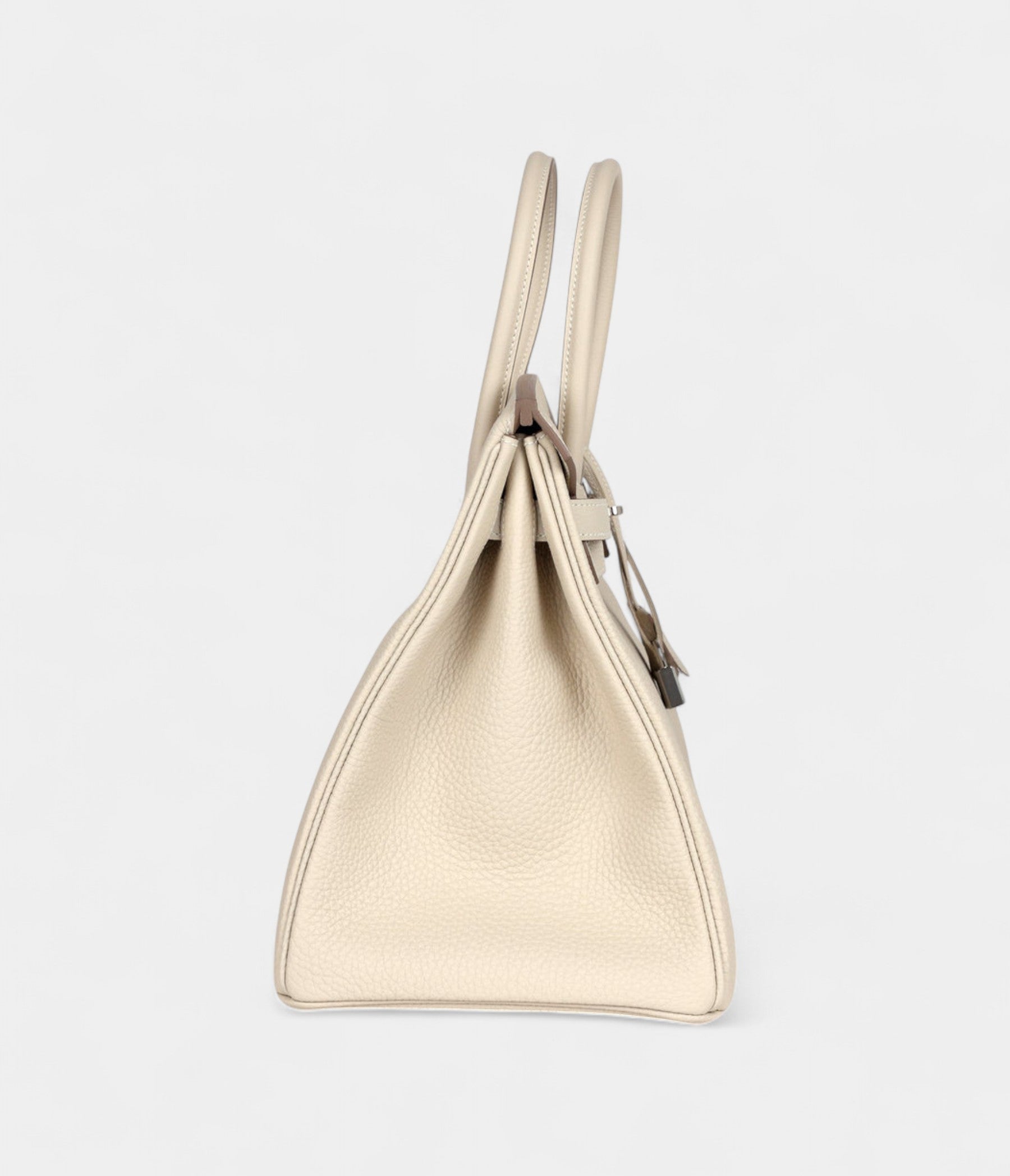 Hermès Birkin 35 Craie Togo Palladium Hardware