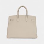Hermès Birkin 35 Craie Togo Rose Gold Hardware
