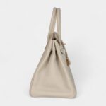 Hermès Birkin 35 Craie Togo Rose Gold Hardware