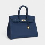 Hermès Birkin 35 Deep Bleu Togo Gold Hardware