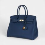 Hermès Birkin 35 Deep Bleu Togo Gold Hardware