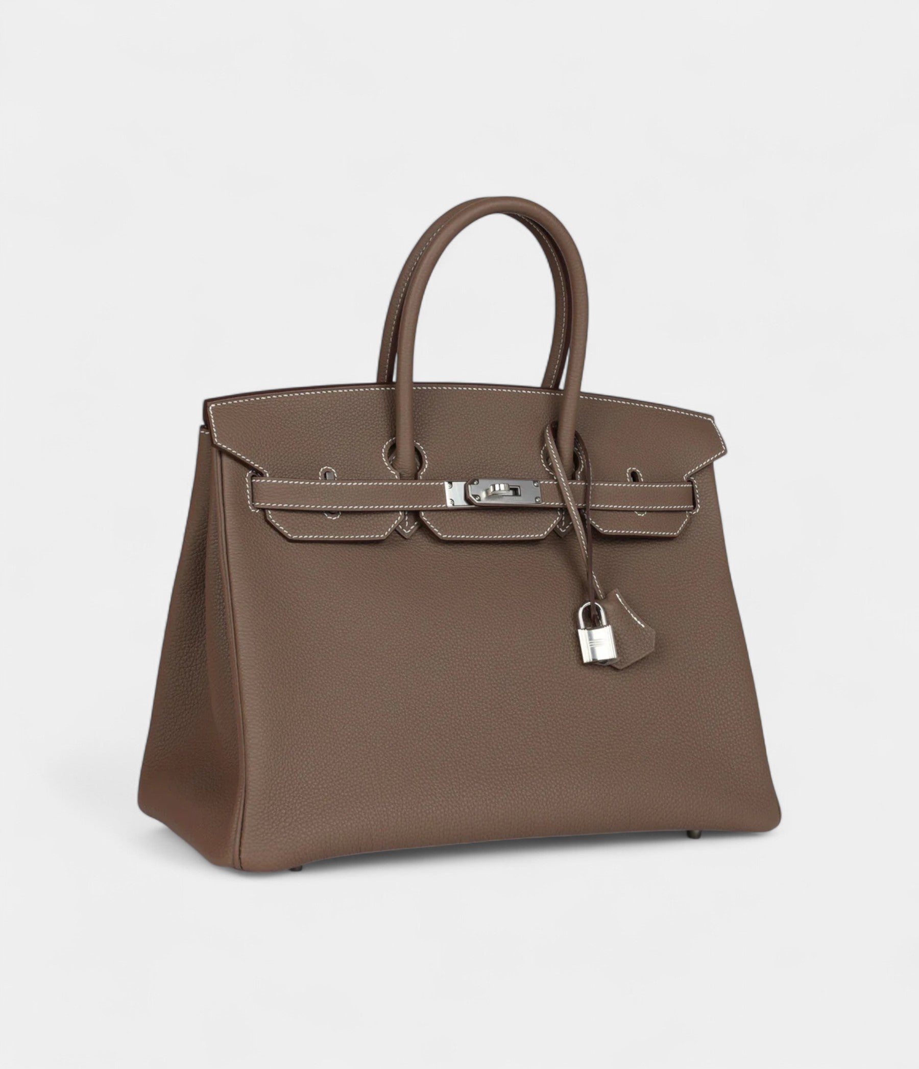 Hermès Birkin 35 Etoupe Togo Palladium Hardware