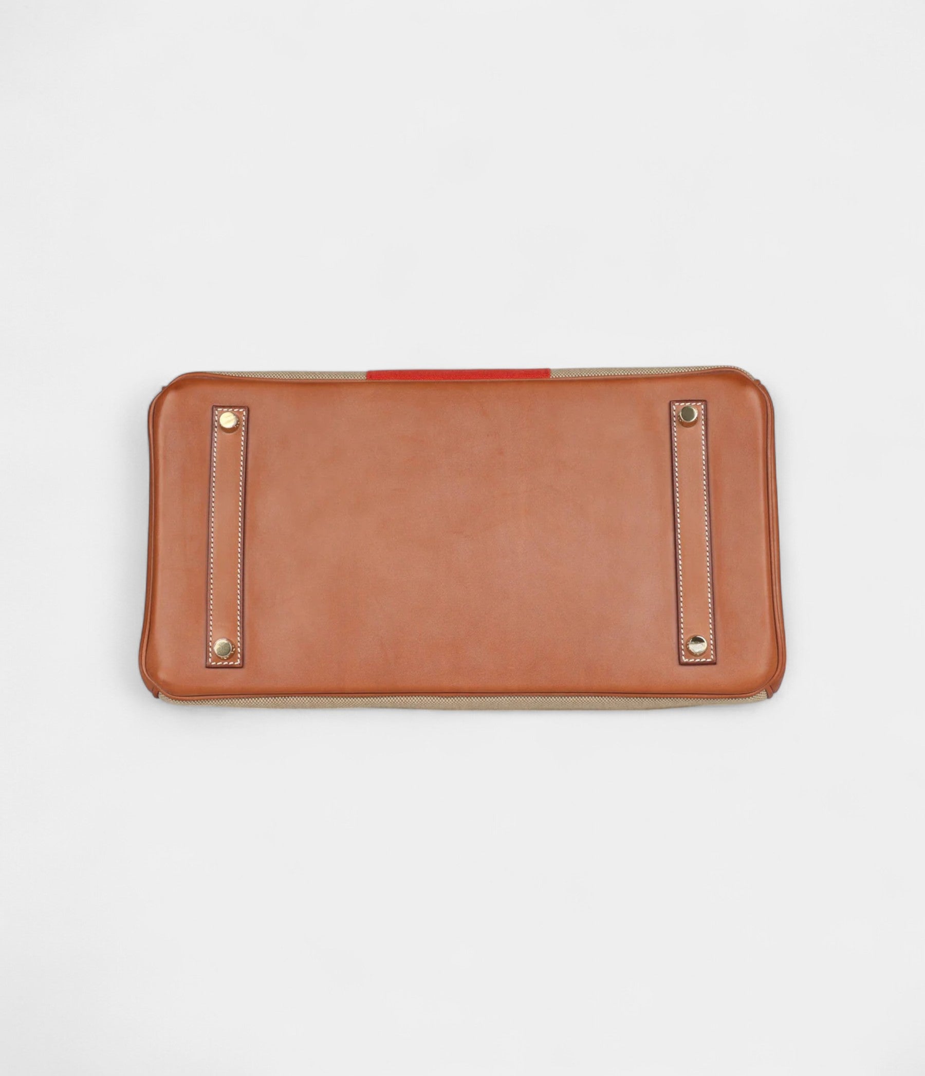 HermesBirkin35FlagFicelleandPaprikaToileHandFauveBareniaPermabrassHardware_2.jpg Hermès Birkin 35 Flag Ficelle and Paprika Toile H and Fauve Barenia Permabrass Hardware