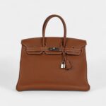 Hermès Birkin 35 Gold Togo Palladium Hardware