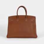 Hermès Birkin 35 Gold Togo Palladium Hardware