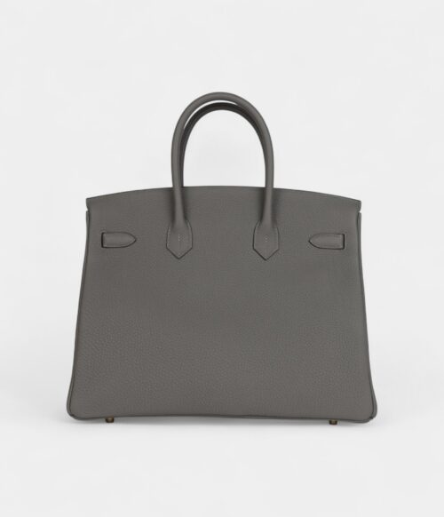 Hermès Birkin 35 Gris Meyer Togo Permabrass Hardware