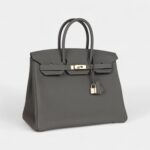 Hermès Birkin 35 Gris Meyer Togo Permabrass Hardware