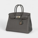 Hermès Birkin 35 Gris Meyer Togo Permabrass Hardware