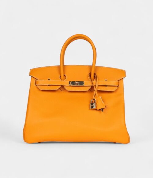 Hermès Birkin 35 Jaune D'or Candy Epsom Permabrass Hardware