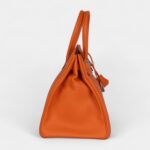 Hermès Birkin 35 Orange Epsom Palladium Hardware