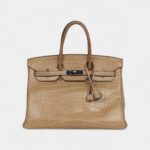 Hermès Birkin 35 Poussiere Matte Alligator Palladium Hardware
