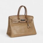 Hermès Birkin 35 Poussiere Matte Alligator Palladium Hardware