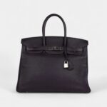 Hermès Birkin 35 Raisin Clemence Palladium Hardware