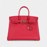 Hermès Birkin 35 Rose Extreme Epsom Gold Hardware