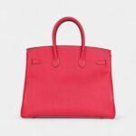 Hermès Birkin 35 Rose Extreme Epsom Gold Hardware