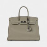 Hermès Birkin 35 Sauge Togo Palladium Hardware