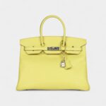 Hermès Birkin 35 Soufre Epsom Palladium Hardware
