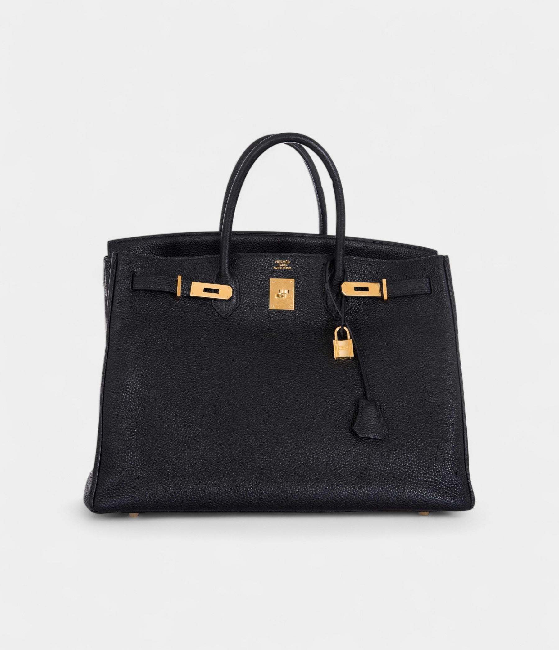 Hermès Birkin 40 Black Togo Gold Hardware
