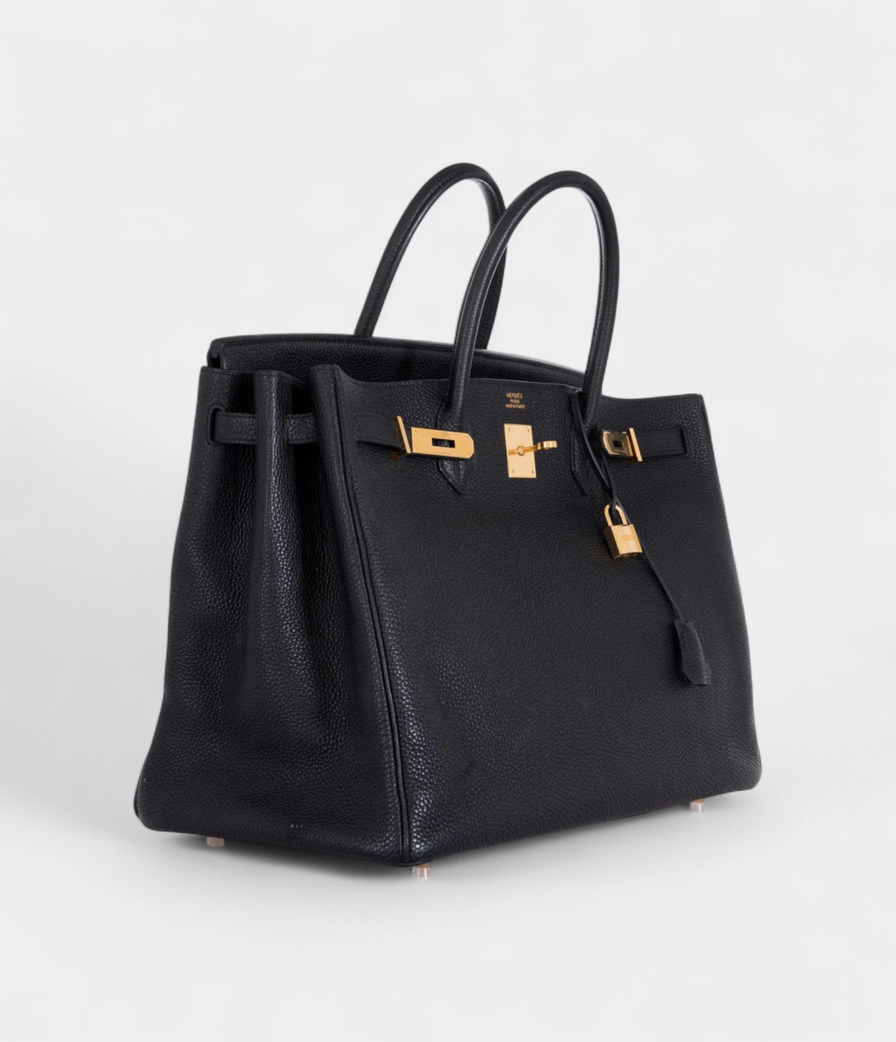 Hermès Birkin 40 Black Togo Gold Hardware