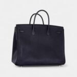 Hermès Birkin 40 Black With Black Electric Interior Togo Gold Hardware