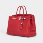 Hermès Birkin 40 Rouge Vif Togo Palladium Hardware