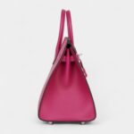 Hermès Birkin Sellier 25 Rose Pourpre Veau Madame Palladium Hardware