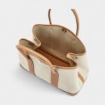 Hermès Biscuit Negonda and Beton Toile Garden Party 30 TPM Palladium Hardware