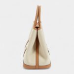 Hermès Biscuit Negonda and Beton Toile Garden Party 30 TPM Palladium Hardware