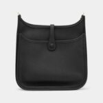Hermès Black Clemence Evelyne III 29 Gold Hardware