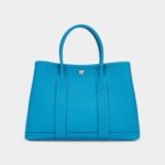Hermès Bleu Zanzibar Negonda Garden Party 30 TPM Palladium Hardware