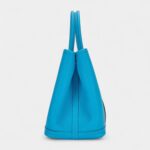 Hermès Bleu Zanzibar Negonda Garden Party 30 TPM Palladium Hardware