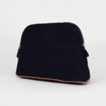 Hermes Bolide Travel Case Black Canvas Medium New Model