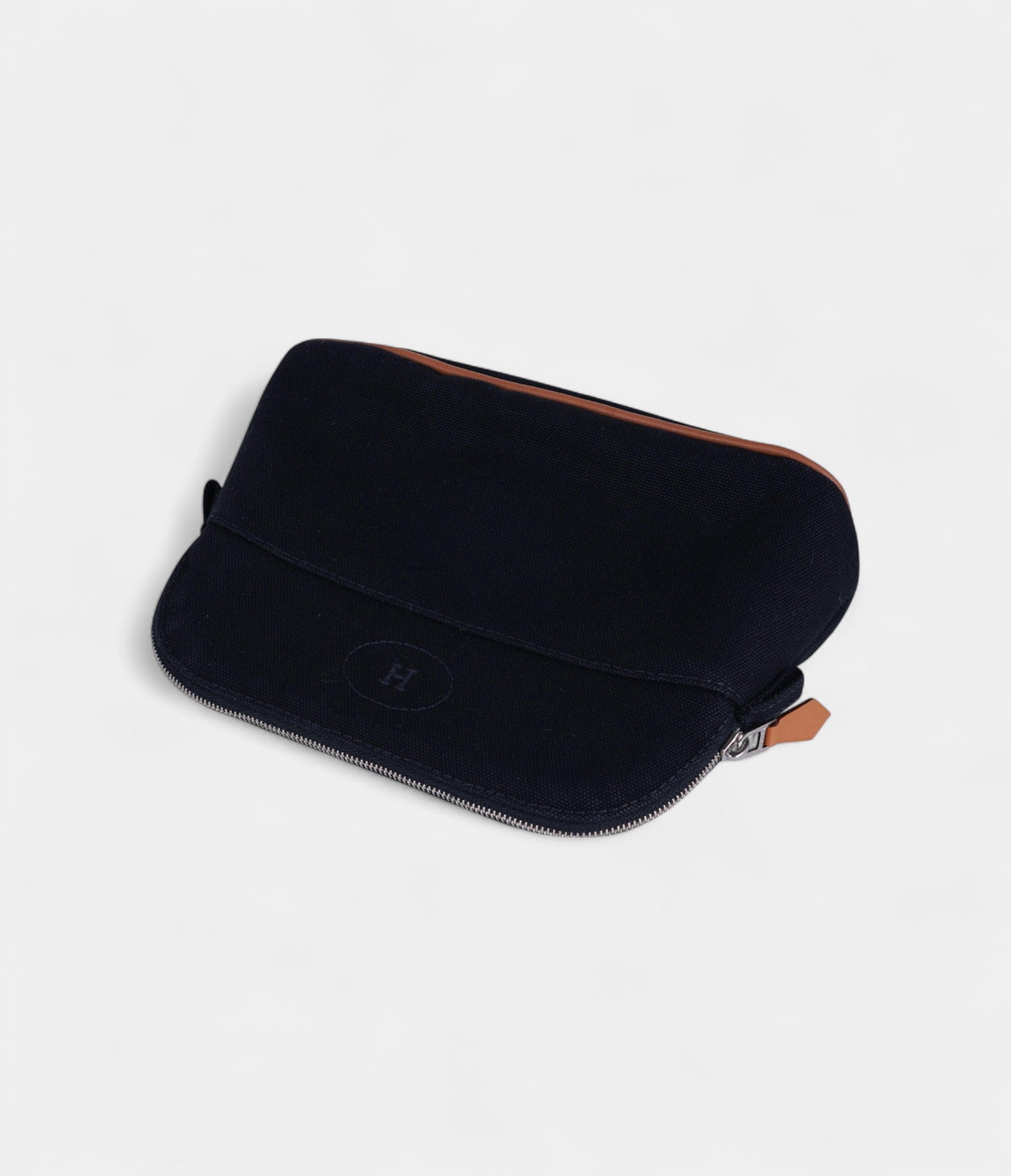 Hermes Bolide Travel Case Black Canvas Medium New Model