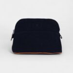 Hermes Bolide Travel Case Black Canvas Medium New Model