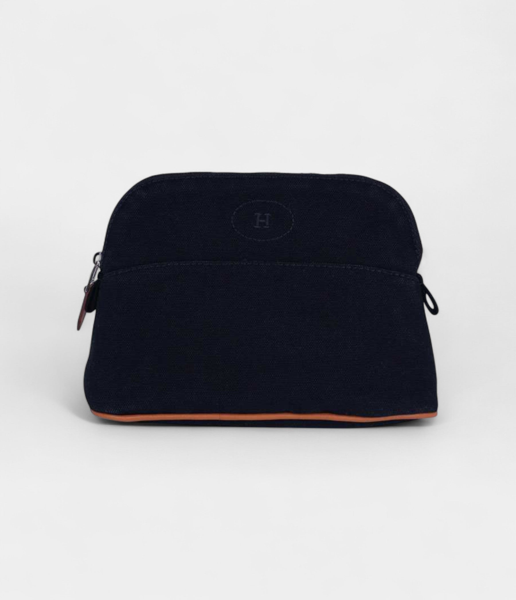 Hermes Bolide Travel Case Black Canvas Medium New Model