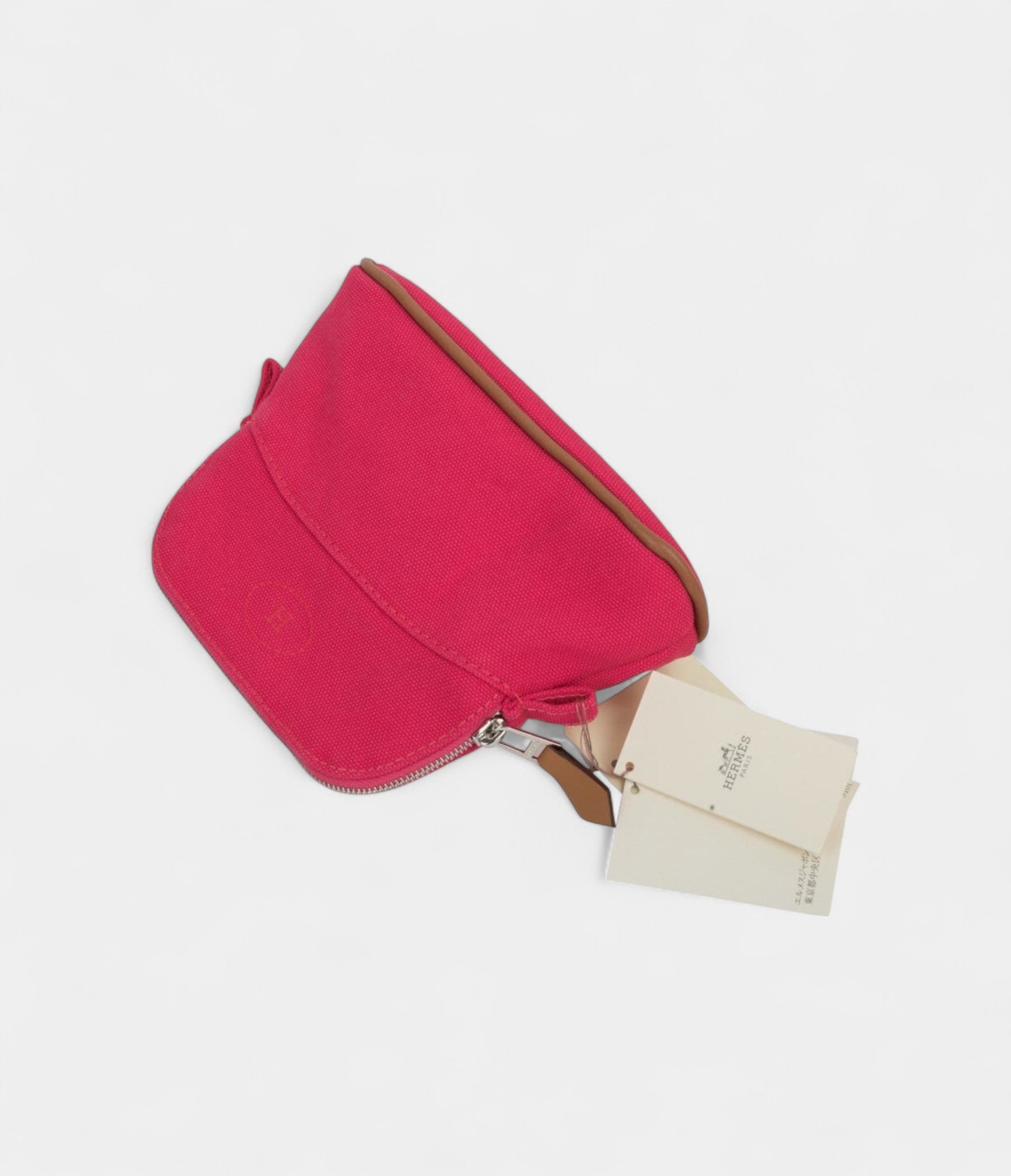 Hermès Bolide Travel Case Medium Hibiscus – New Model
