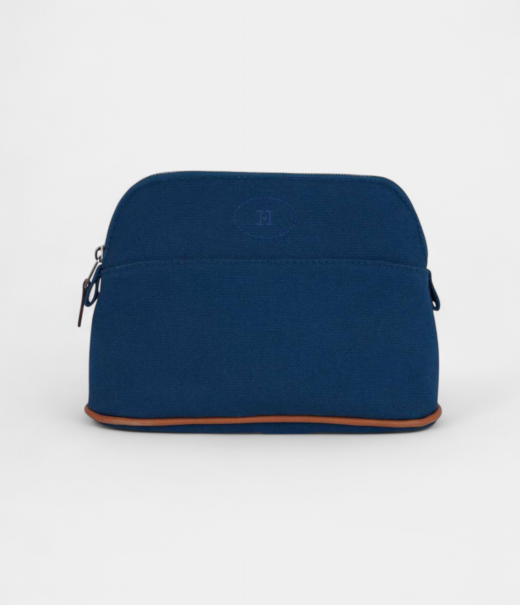 Hermes Bolide Travel Case Prussian Blue Medium New Model