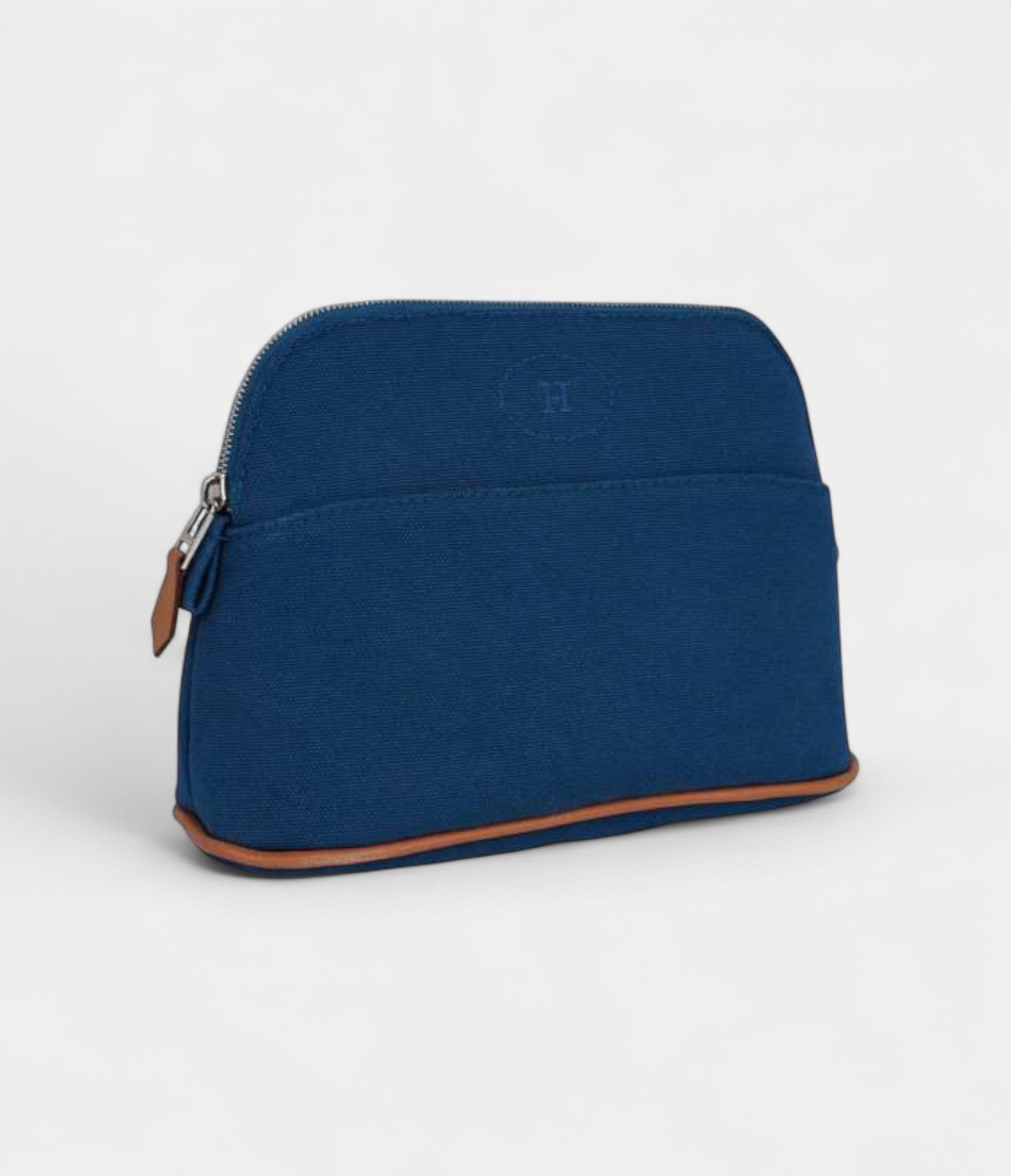 Hermes Bolide Travel Case Prussian Blue Medium New Model