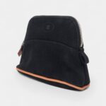 Hermès Bolide Travel Case Tousse Black Canvas – New Model