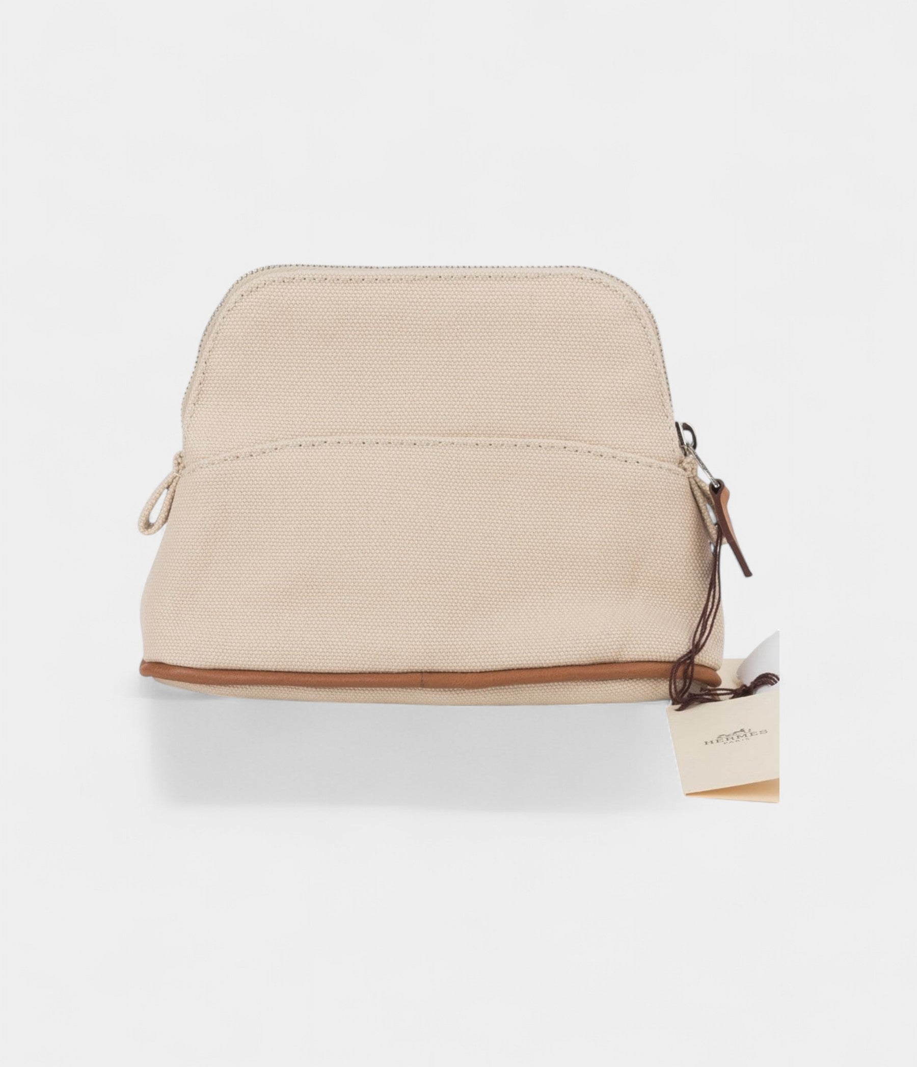 Hermès Bolide Travel Case Trousse Natural Canvas – New Model