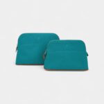 Hermes Bolide Travel Case Verona Green Medium New Model