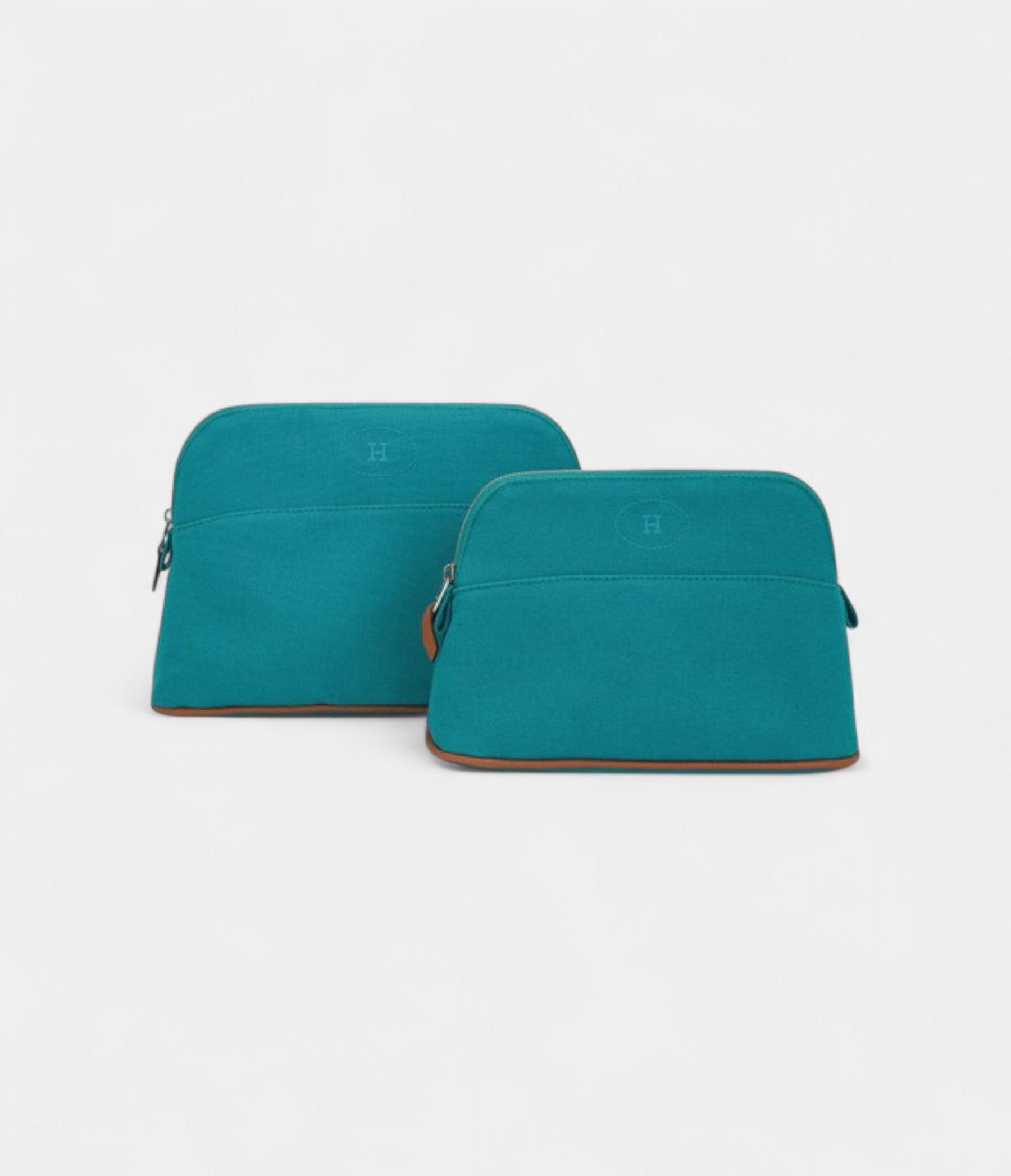 Hermes Bolide Travel Case Verona Green Medium New Model