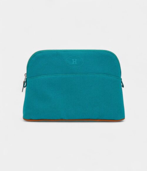 Hermes Bolide Travel Case Verona Green Medium New Model