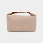Hermes Bride-A-Brac Cabriole Case Biscuit Canvas Large Model