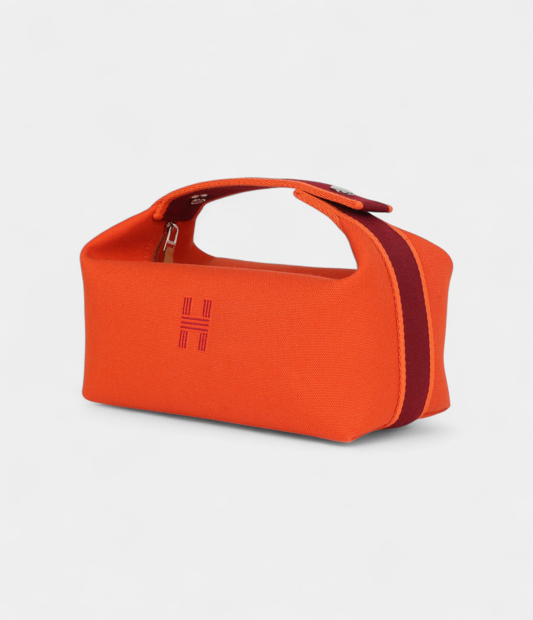 HermesBrideABracCarreCasePMFeuCanvas_PalladiumHardware_3.jpg Hermès Bride A Brac Carré Case PM Feu Canvas – Palladium Hardware