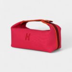 Hermès Bride A Brac Case Carre PM Hibiscus Canvas Palladium Hardware