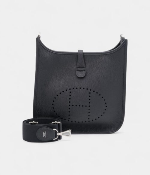 Hermès Caban Clemence Evelyne III 29 Palladium Hardware