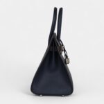 Hermès Casaque Birkin Sellier 30 Rouge Sellier and Bleu Indigo Epsom Palladium Hardware